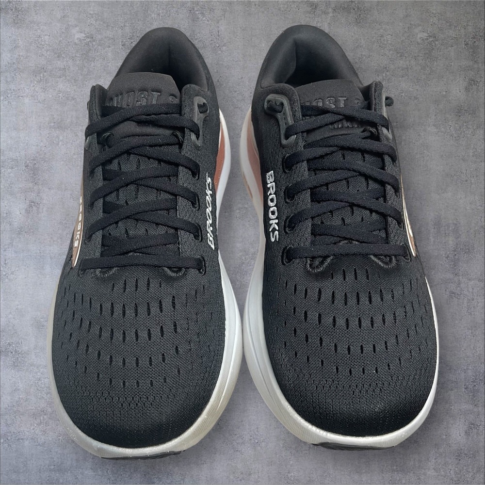Brooks Black Ghost Max 3 Athletic Running Shoes Sneaker Womens 10 1204571D043 - Picture 2 of 9